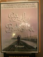 Affiche originale de Jacques Brel, Antiquités & Art, Enlèvement