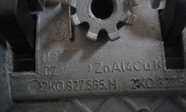 HANDGREEP ACHTERKLEP Volkswagen Caddy III (2KA,2KH,2CA,2CH), Auto-onderdelen, Carrosserie, Volkswagen, Gebruikt