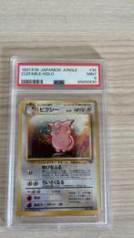 Clefable Pokemon Jungle holo PSA9 Japans, Enlèvement ou Envoi, Foil