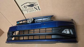 Voorbumper VW Polo 2G AW R-line Compleet 4xPDC ORGINEEL 