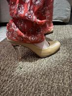 Nathan baume maat 36,5 met doos hakken, Ophalen, Pumps, Beige, Nathan baume