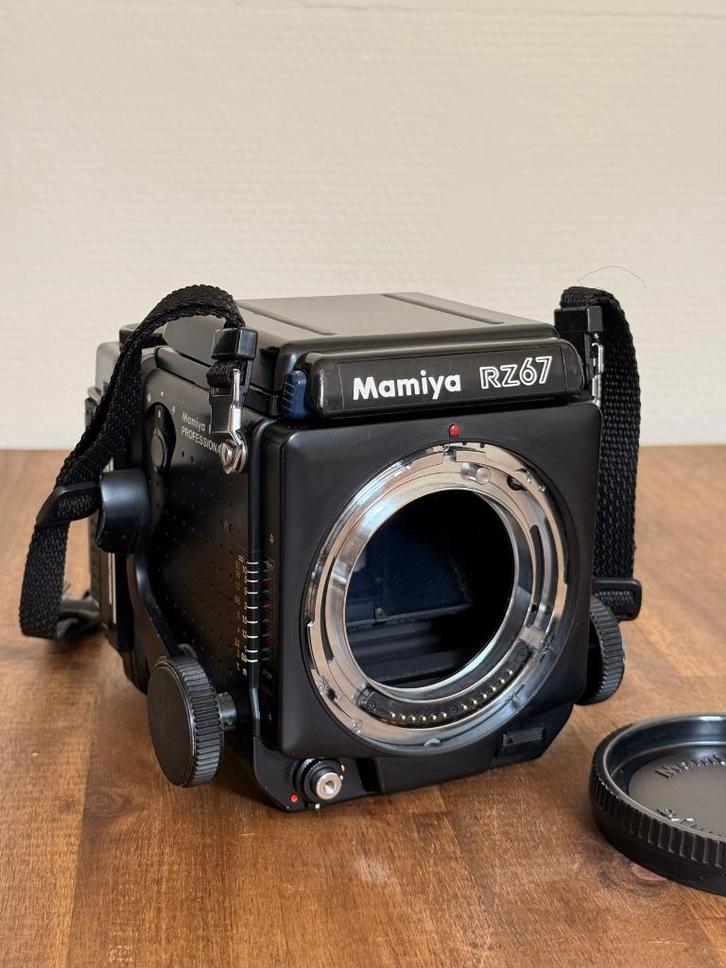 Mamiya RZ67 Professional met 120 achterkant, Audio, Tv en Foto, Fotocamera's Analoog, Gebruikt, Spiegelreflex, Overige Merken