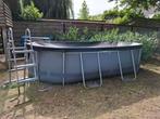 bestway zwembad  427 x 250 x 100 + warmtepomp en toebehoren, Tuin en Terras, Ophalen, Gebruikt, 200 tot 300 cm, 80 tot 120 cm