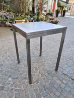 RVS tafel met versterkt blad - 70 x 70 x 95 cm, Ophalen, Zo goed als nieuw
