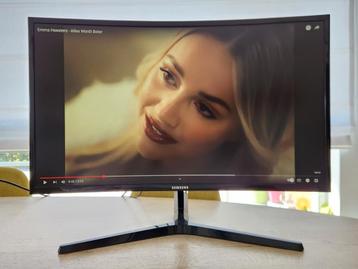 Moniteur Samsung incurvé 27 pouces, Enlèvement, Comme neuf, Gaming, LED