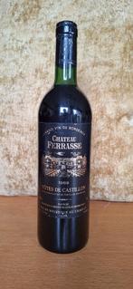 wijn Chateau Ferrasse - 1989, Ophalen of Verzenden, Frankrijk, Rode wijn