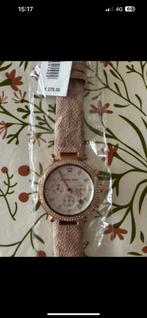 Nieuwe michael Kors horloge, Handtassen en Accessoires, Overige merken, Leer, Staal, Polshorloge