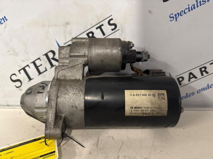 Startmotor van een Mercedes Sprinter, Auto-onderdelen, Motor en Toebehoren, Mercedes-Benz, Gebruikt, 3 maanden garantie, Ophalen of Verzenden