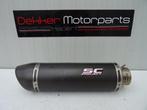 SC Project Carbon Sport Uitlaat Demper / Universeel / 60MM, Motoren, Gebruikt, -, -, Ophalen of Verzenden
