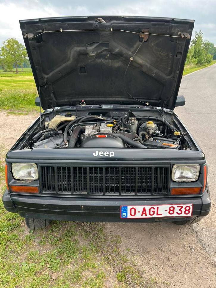 Jeep cherokee 2.5 TDI, Auto's, Jeep, Particulier, Cherokee, 4x4, Airbags, Trekhaak, Diesel, Euro 1, SUV of Terreinwagen, 5 deurs