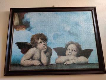 Puzzle in kader "Gli angeli di Raffaello" beschikbaar voor biedingen