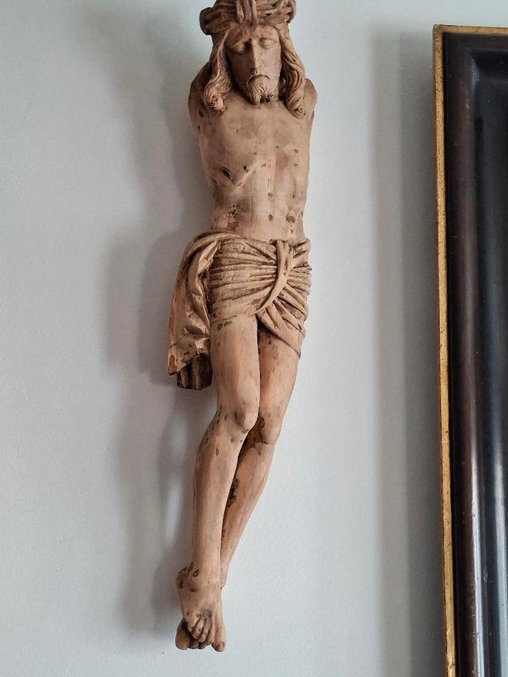 antieke Christen corpus--vroege periode 17e eeuw--, Antiek en Kunst, Antiek | Religieuze voorwerpen, Ophalen of Verzenden