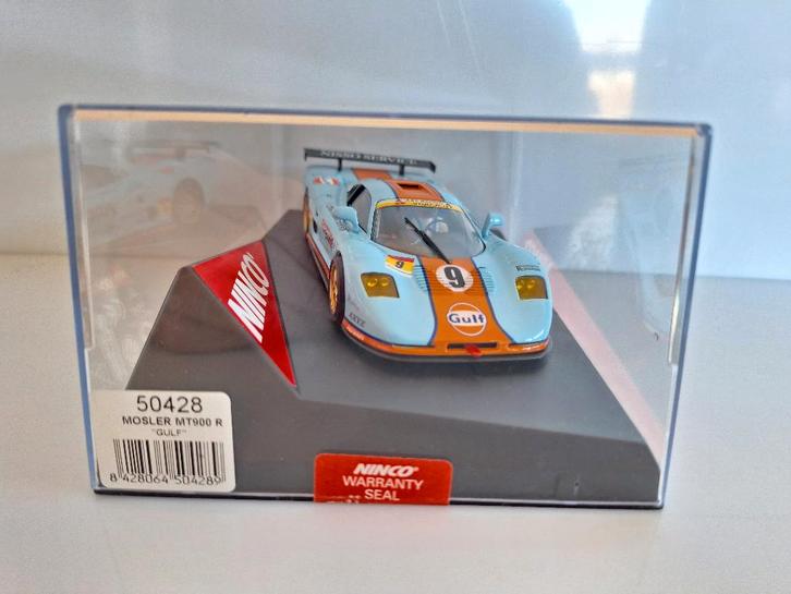 Ninco Mosler MT900R Gulf 50428 ( Nog Verzegeld ook ), Kinderen en Baby's, Speelgoed | Racebanen, Nieuw, Racebaan, Elektrisch, Overige merken