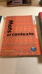 Mots et contexte, Boeken, Ophalen, A.M. Le Plouhinec; W. Fischer