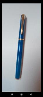 Waterman gemarmerde blauwe vulpen, Verzamelen, Pennenverzamelingen, Ophalen of Verzenden, Zo goed als nieuw, Vulpen, Waterman