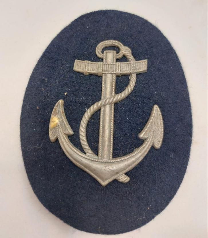 Duitse WO2 Kriegsmarine Bootsmann mouwembleem, Verzamelen, Militaria | Tweede Wereldoorlog, Marine, Embleem of Badge, Ophalen of Verzenden