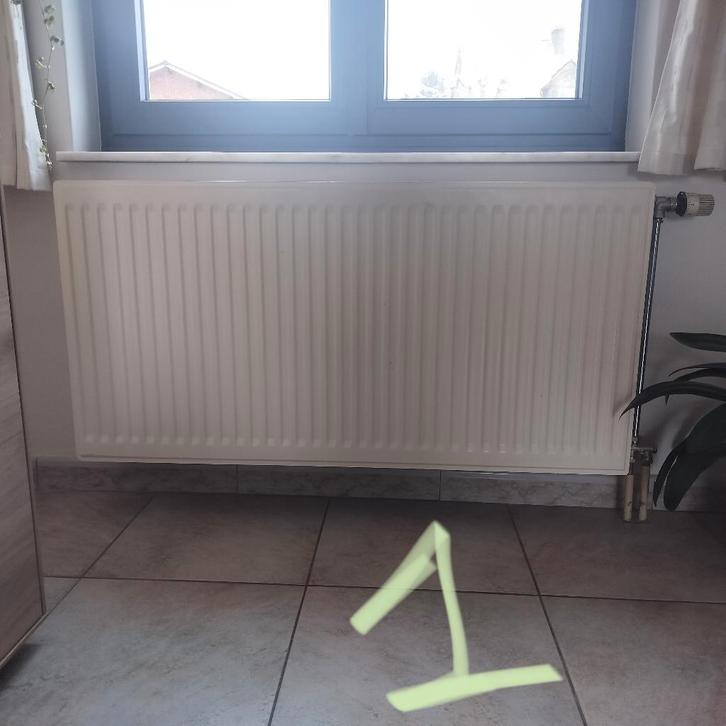 5 radiatoren (ook per stuk te koop), Doe-het-zelf en Bouw, Verwarming en Radiatoren, Gebruikt, Radiator, 80 cm of meer, 60 tot 150 cm