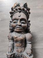 Indiaas gesculpteerd houten beeld, Ophalen