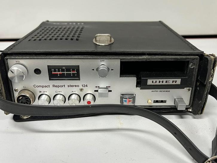 UHER Compact Report Stereo 124 — Pro-bandrecorder, Audio, Tv en Foto, Cassettedecks, Auto-reverse, Ophalen