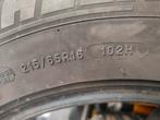 215/65r16 102h Michelin 40€ per stuk met plaatsen 2156516, Ophalen of Verzenden, Gebruikt