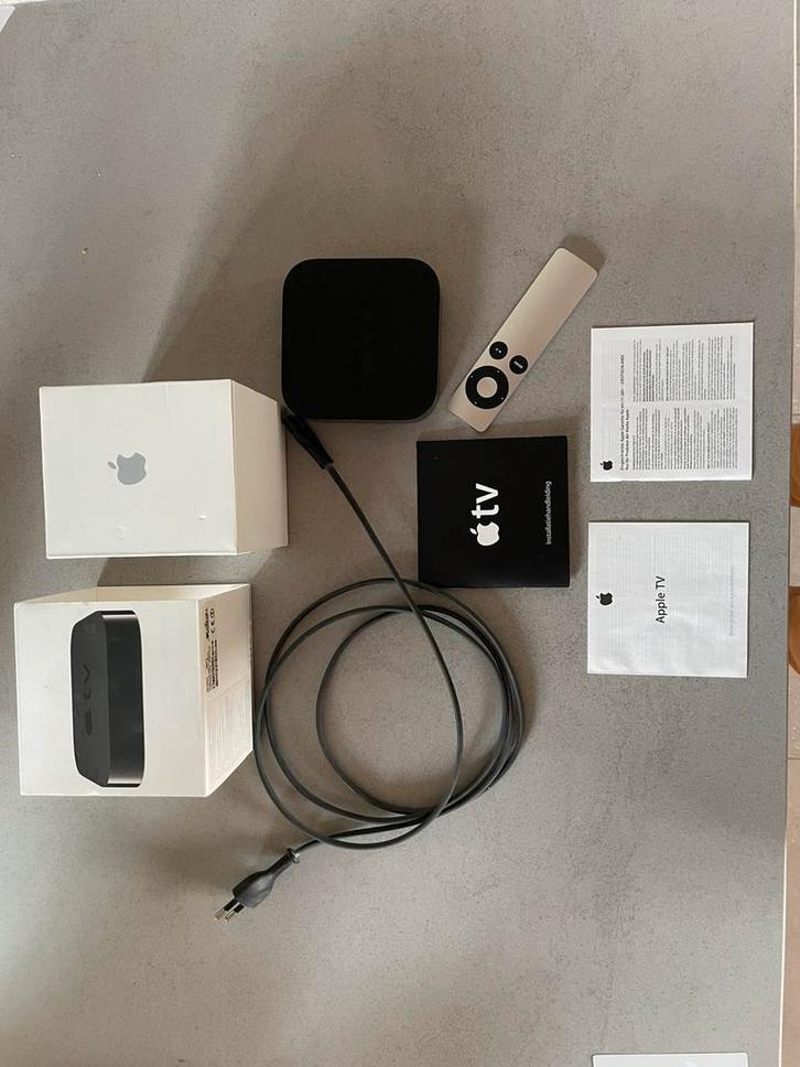 Apple TV, Audio, Tv en Foto, Mediaspelers, Zo goed als nieuw, Minder dan 500 GB, HDMI, Optische audio, Ophalen of Verzenden