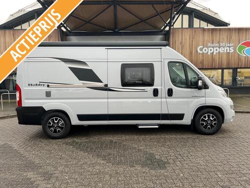 Hobby Vantana De Luxe 60 FT NU MET GRATIS BUSBIKER !, Caravans en Kamperen, Mobilhomes, Bedrijf, Bus-model, tot en met 2, Hobby