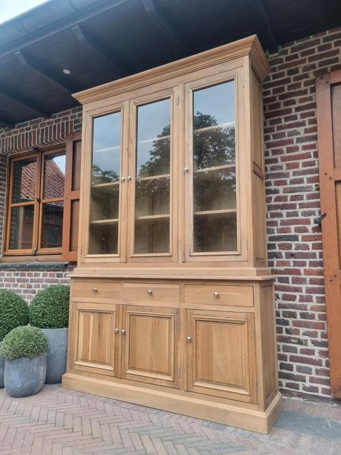 Eiken buffetkast/vitrinekast GRATIS LEVERING, Huis en Inrichting, Kasten | Buffetkasten, Zo goed als nieuw, Ophalen of Verzenden