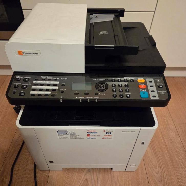 Professionele printer Triumph-Adler P-C2155w MFP, Computers en Software, Printers, Gebruikt, Printer, Faxen, Kleur printen, Kopieren