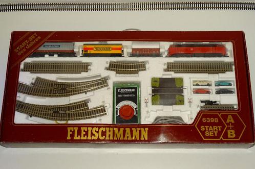 Ancien Coffret Start Set DB HO FLEISCHMANN 6398 Comme NEUF !, Hobby & Loisirs créatifs, Trains miniatures | HO, Comme neuf, Set de Trains