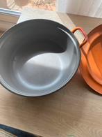 Cocotte en fonte 34cm, Ophalen of Verzenden, Gebruikt