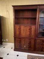 Grote houten boekenkast — 296 x 205 x 48 cm, Ophalen, Gebruikt, 200 cm of meer, 200 cm of meer