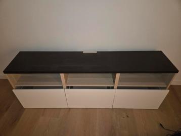 Tv kast besta ikea, Ophalen, Zo goed als nieuw, Overige materialen