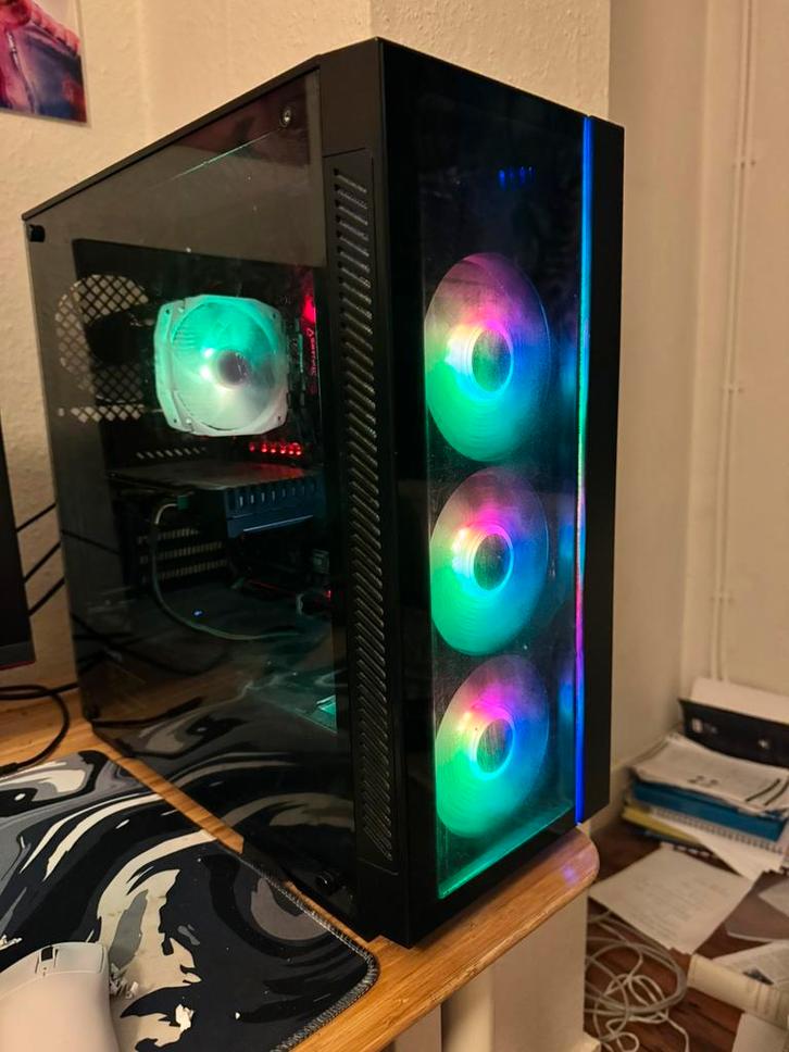 Pc gamer, Informatique & Logiciels, Ordinateurs de bureau, Utilisé, Inconnu, SSD, 16 GB, Gaming, Enlèvement ou Envoi