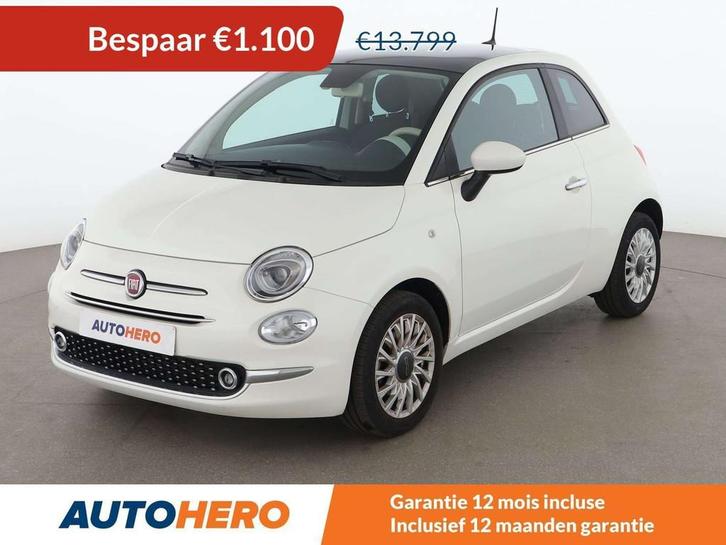 Fiat 500 1.0 Mild-Hybrid Dolcevita (bj 2023), Auto's, Fiat, Te koop, ABS, Airbags, Airconditioning, Android Auto, Apple Carplay
