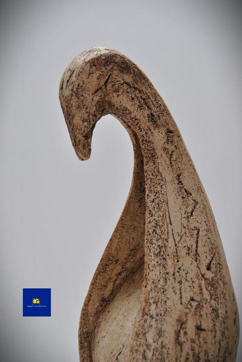 Een gestileerde vogel van aardewerk, Antiek en Kunst, Kunst | Beelden en Houtsnijwerken, Ophalen of Verzenden