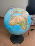 Lamp: wereldbol, Ophalen of Verzenden, Zo goed als nieuw