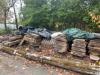 Houten planken en boomstammen., Doe-het-zelf en Bouw, Hout en Planken, Ophalen, Zo goed als nieuw