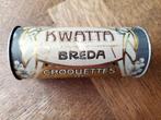 KWATTA, chocolat, chocolaterie de BREDA. Art nouveau., Ophalen of Verzenden, Gebruikt, Verpakking