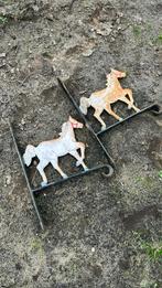 Metalen paardjes, Tuin en Terras, Tuinwanddecoratie, Ophalen, Gebruikt