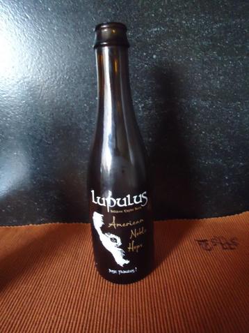 Lupulus fles 375 ml leeg American Noble Hops, Enlèvement ou Envoi, Utilisé, Bouteille(s), Autres marques
