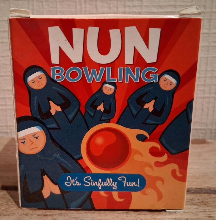 nun bowling spel, Kinderen en Baby's, Speelgoed | Overig, Ophalen of Verzenden