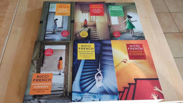 Nicci French collectie Frieda Klein en andere.11 boeken., Boeken, Stock en Verzamelingen, Zo goed als nieuw, Ophalen