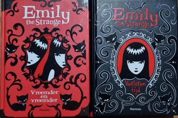 2 x Emily the strange verloren tijd + vreemder en vreemder beschikbaar voor biedingen