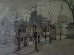 ets Joseph Thys Parijs Place du Tertre, Antiek en Kunst, Ophalen of Verzenden