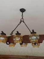 antiek kroonluster, Ophalen, Gebruikt, Glas