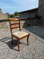 lot 5 chaises en merisier