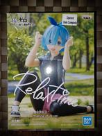 Re Zero Rem figurine Relax time, Comme neuf, Enlèvement ou Envoi