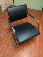 Vintage Set van 4 stoelen, Huis en Inrichting, Vier, Gebruikt, Zwart, Ophalen