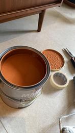 Binnen verf 4L terracotta, Doe-het-zelf en Bouw, Ophalen, Zo goed als nieuw, Verf