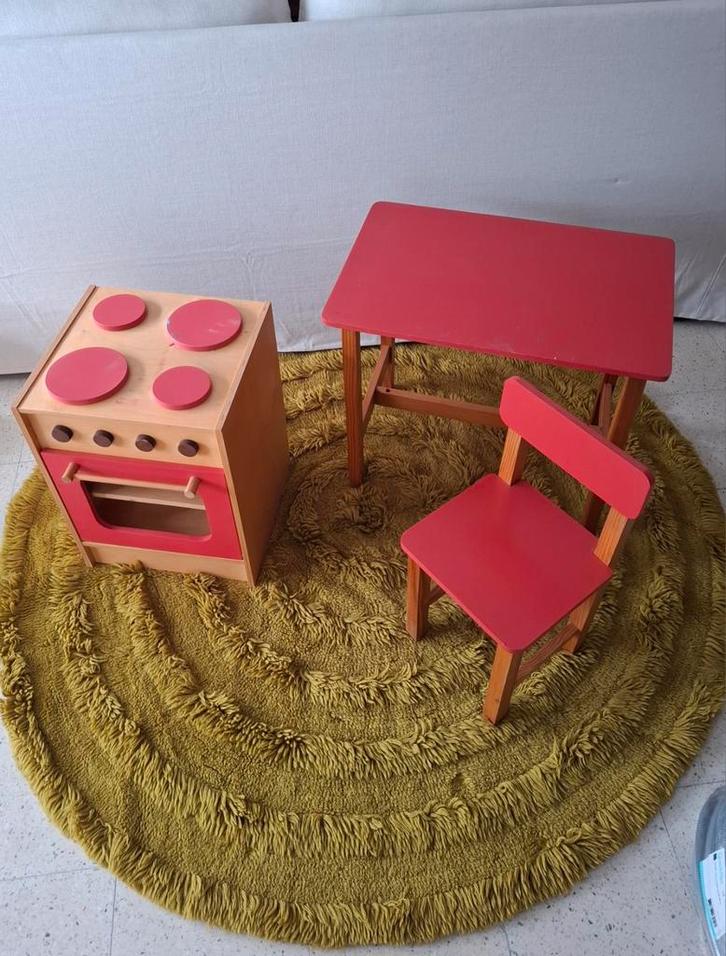 Vintage speelgoedkeuken, Kinderen en Baby's, Speelgoed | Houten speelgoed, Ophalen of Verzenden